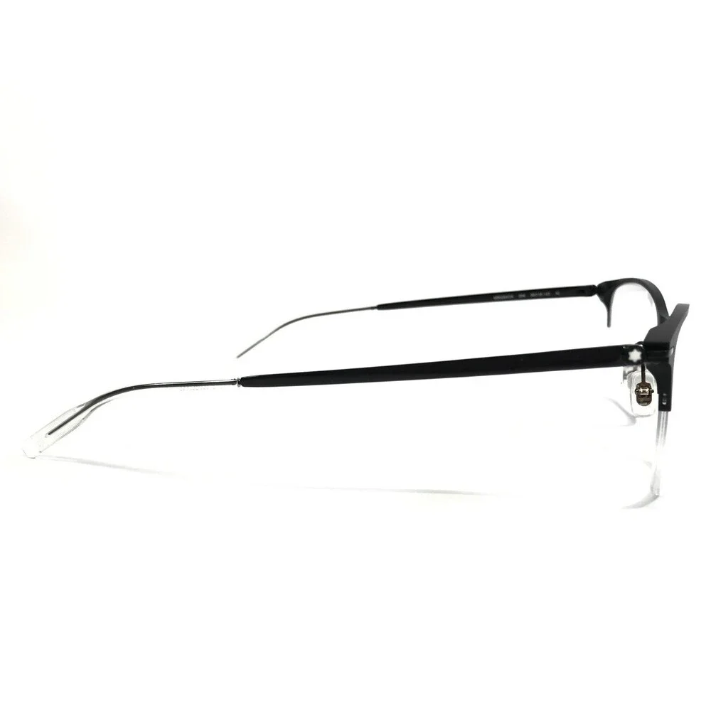 Montblanc Eyeglasses Frames MB0284OA 004 Black Square Asian Fit 56-18-145